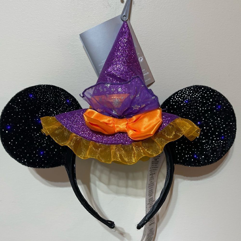 Disney Mickey Mouse with Hat Lighted Ear Headband NWT